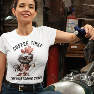 Camiseta Primer meme del café