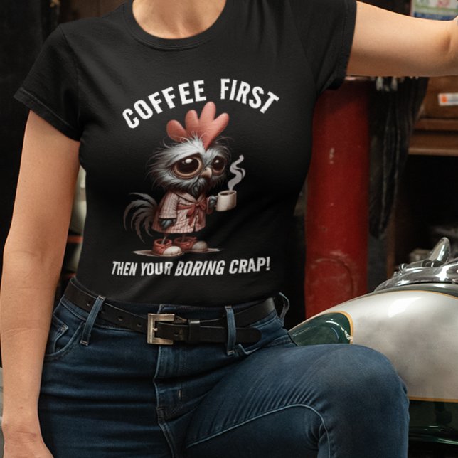 Camiseta Primer meme del café (Subido por el creador)