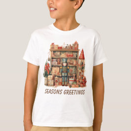 Camiseta primer niño de Navidad nutcracker acuática