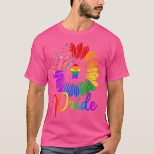 Camiseta Primer orgullo orgullo de girasol LGBT lesbiana tr
