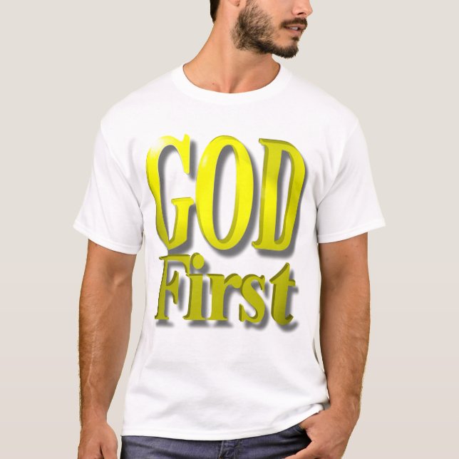 CAMISETA PRIMER ORO 3 DE DIOS (Anverso)