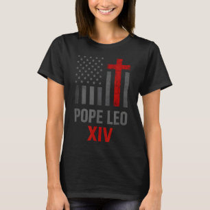 Camiseta Primer Papa norteamericano Leo Xiv Hombres Religio