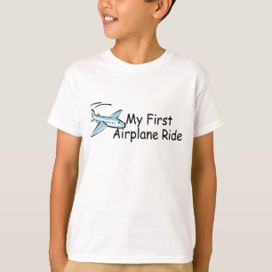 Camiseta Primer paseo del aeroplano del aeroplano