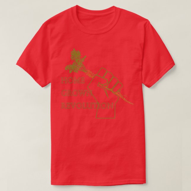 Camiseta Primer paso de revolución de origen solidario Trim (Diseño del anverso)