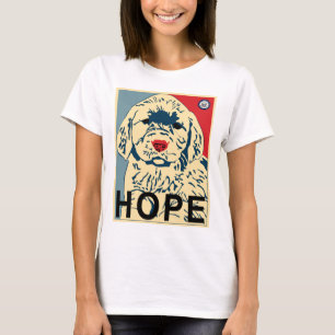 Camiseta primer perrito de obama - esperanza