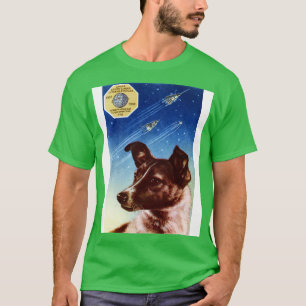 Camiseta Primer perro de Laika en el espacio en 1958