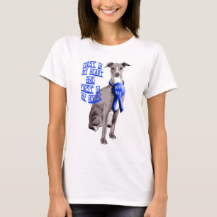 Camiseta Primer perro Greyhound italiano