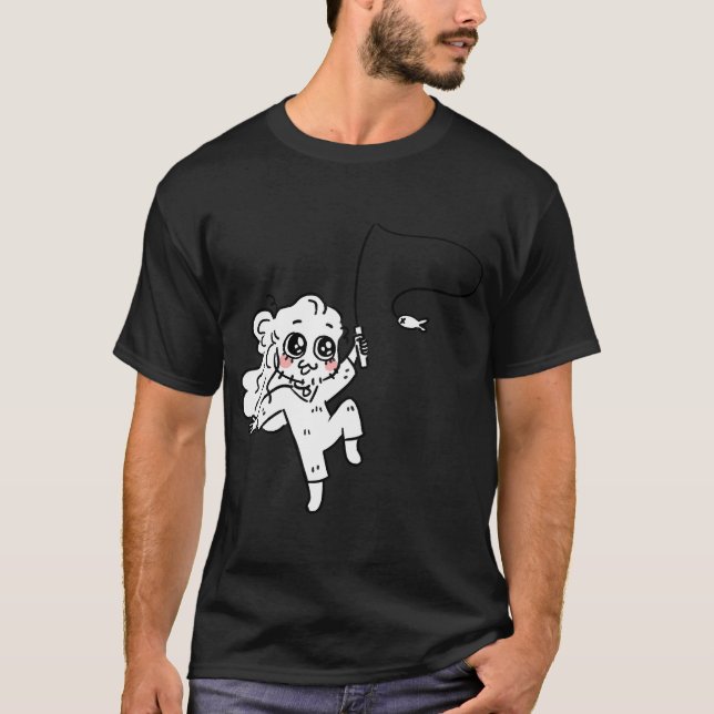 Camiseta primer pez de bebé (Anverso)