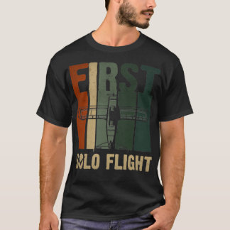 Camiseta Primer piloto de vuelo independiente avión Retro 2