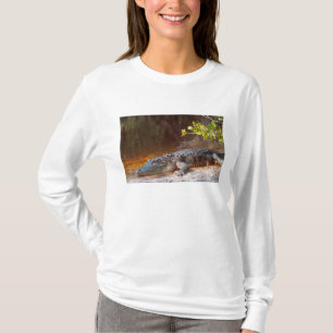 Camiseta Primer plano de un caimán americano en el J.N.