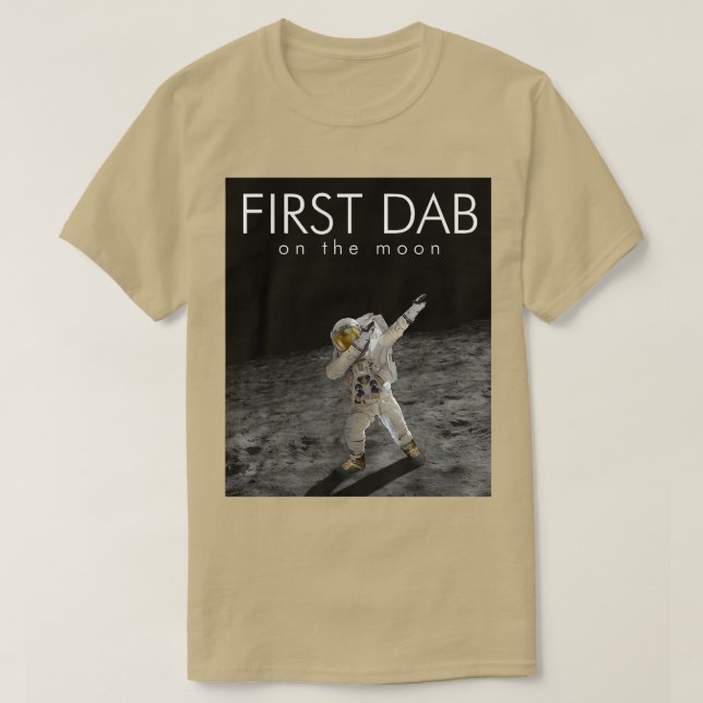 Camiseta Primer puñetazo en el espacio astronauta de la Lun (Diseño del anverso)