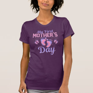 Camiseta Primer regalo de Novedad del Día de la Madre para