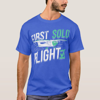 Camiseta Primer regalo del piloto de vuelo individual
