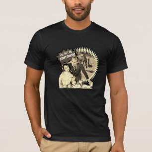 Camiseta Primer Rodeo de la Pareja Retro del Bronc Rider
