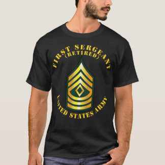 Camiseta Primer Sargento 1SG Retirado