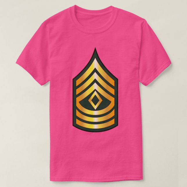 Camiseta Primer Sargento 1SG wo Txt (Diseño del anverso)
