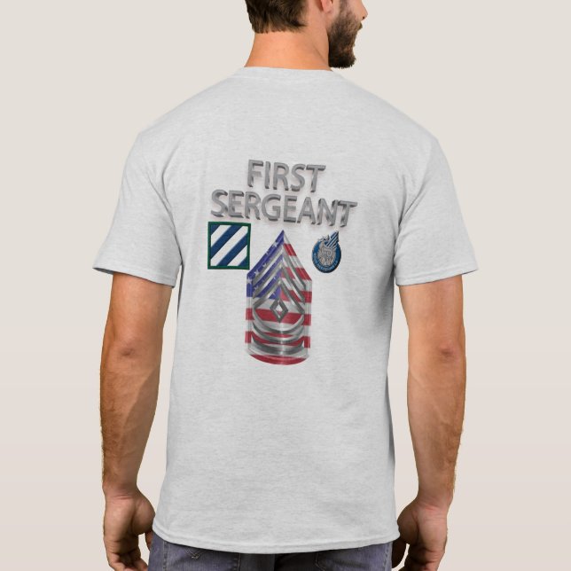 Camiseta Primer Sargento de la División de Infantería (Reverso)