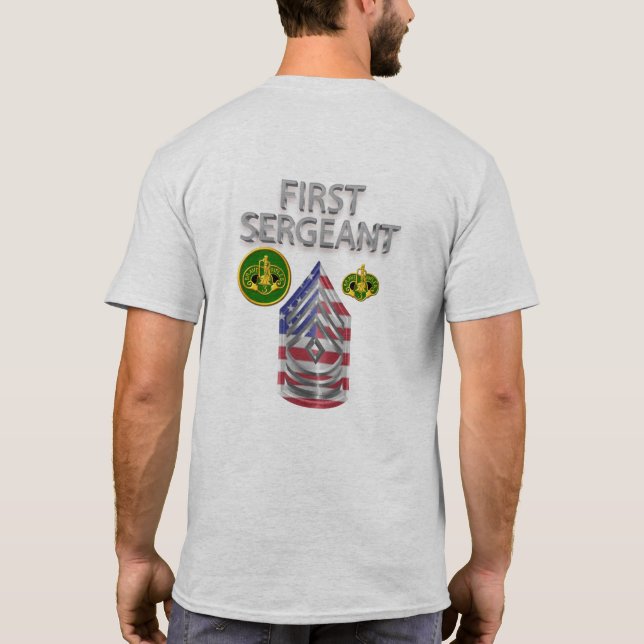 Camiseta Primer Sargento del Regimiento de Caballería Armad (Reverso)