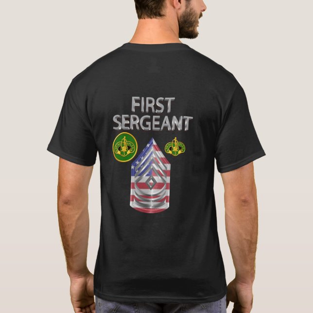 Camiseta Primer Sargento "TOP" del Regimiento de Caballería (Reverso)