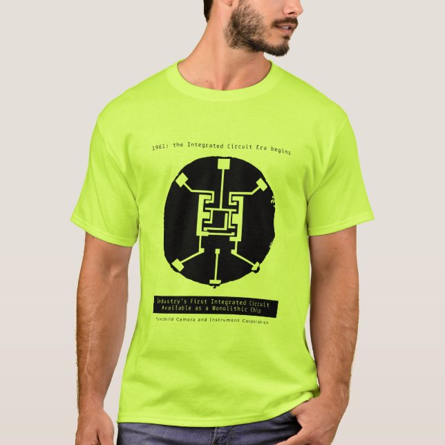 Camiseta Primer semiconductor de Fairchild (Anverso)