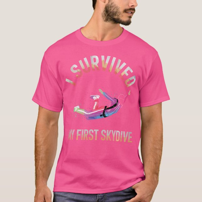 Camiseta Primer Skydive Funny Buceo Skydiving Sky (Anverso)