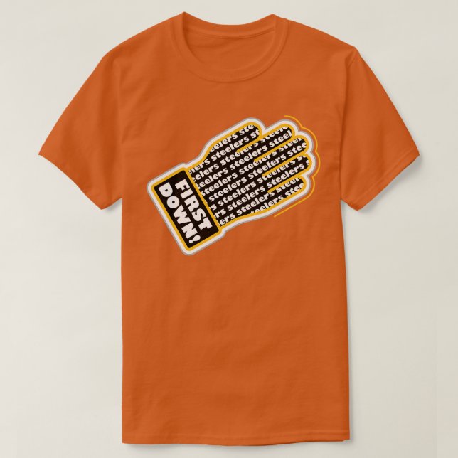 Camiseta Primer Steelers Down (Diseño del anverso)