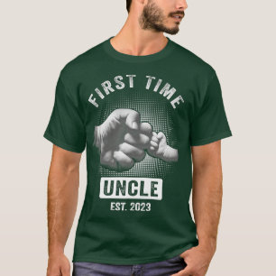 Camiseta Primer Tío Nuevo Tío Est 2023 Regalo Padres D