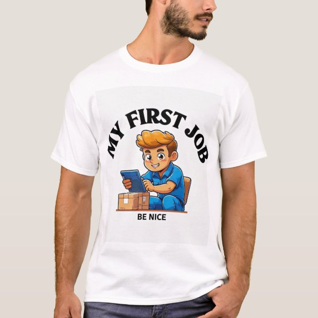 Camiseta Primer tipo de entrega de trabajo (Anverso)