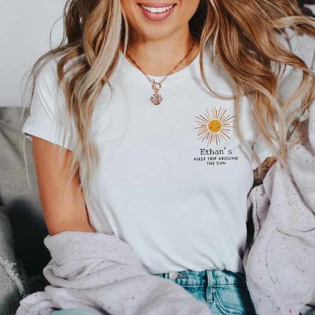 Camiseta Primer viaje alrededor del Personalizado Sun 10 cu (Subido por el creador)