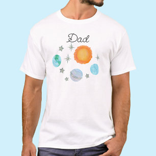 Camiseta Primer Viaje Azul alrededor del primer cumpleaños 