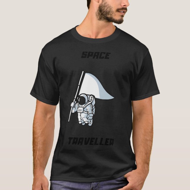 Camiseta Primer viajero espacial (Anverso)
