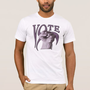 Camiseta Primer voto Camisas delante y bk