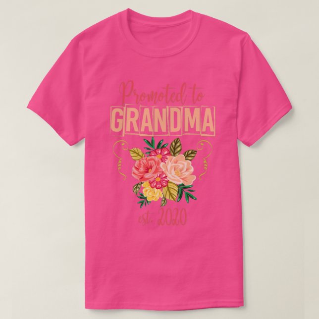 Camiseta Primera Abuela Futuro Abuela (Diseño del anverso)