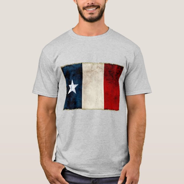 CAMISETA "PRIMERA BANDERA DE ESTRELLA ÚNICA" (Anverso)