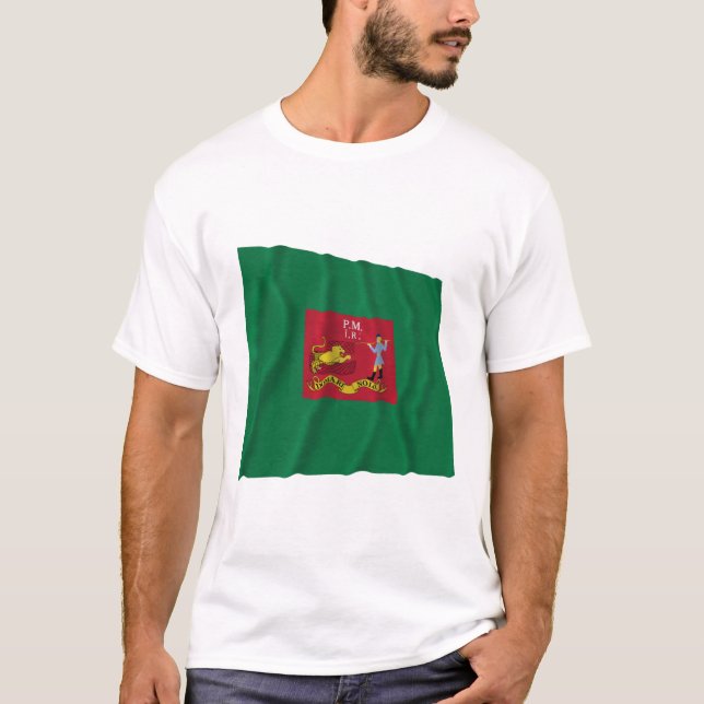 Camiseta Primera bandera de los rifles de Pennsylvania (Anverso)