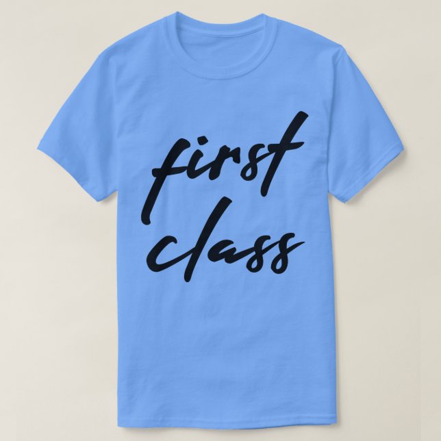 Camiseta Primera clase (Diseño del anverso)
