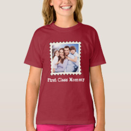Camiseta Primera clase Mami mejor mamá personalizado foto c