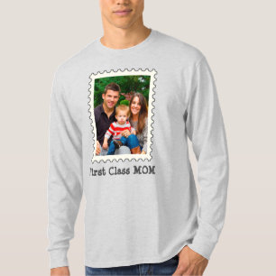 Camiseta PRIMERA CLASE MOM Mejor mamá personalizado foto ma