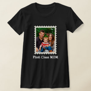 Camiseta PRIMERA CLASE MOM Mejor mamá personalizado foto ma