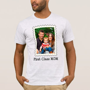 Camiseta PRIMERA CLASE MOM Mejor mamá personalizado foto ma