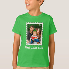 Camiseta PRIMERA CLASE MOM Mejor mamá personalizado foto ma