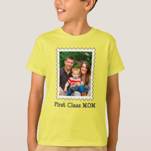 Camiseta PRIMERA CLASE MOM Mejor mamá personalizado foto ma