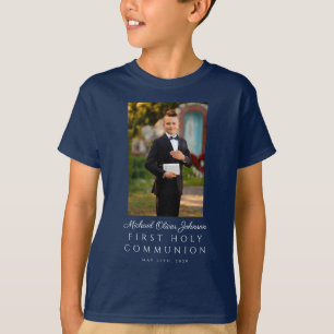 Camiseta Primera Comunión Personalizada Niño