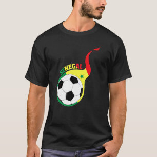 Camiseta Primera Copa Africana de Fútbol Bandera de Senegal