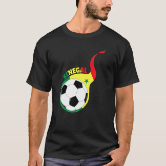 Camiseta Primera Copa Africana de Fútbol Bandera de Senegal