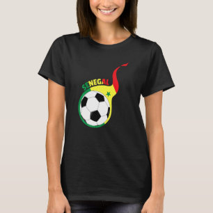 Camiseta Primera Copa Africana de Fútbol Bandera de Senegal