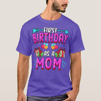 Camiseta Primera Cumpleaños De La Mujer Como Madre Reve Del