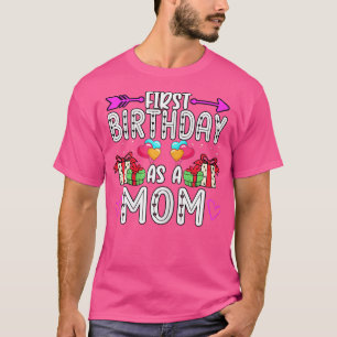 Camiseta Primera Cumpleaños De La Mujer Como Madre Reve Del
