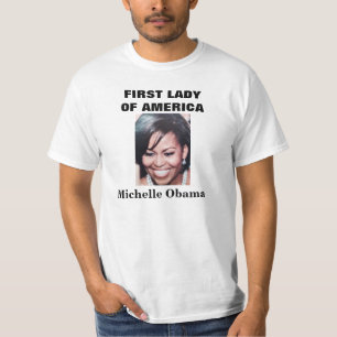 Camiseta PRIMERA DAMA, MICHELLE OBAMA tee