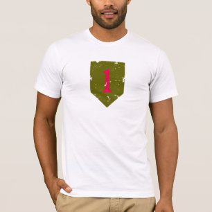Camiseta Primera División de Infantería "Big Red One" con p